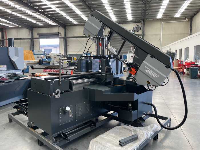 *NEW MODEL* SM-H620HA, Steelmaster Automatic NC Mitre Bandsaw. 620mm x 440mm RHS, 450mm Round, Bundle Clamp. - Image 6