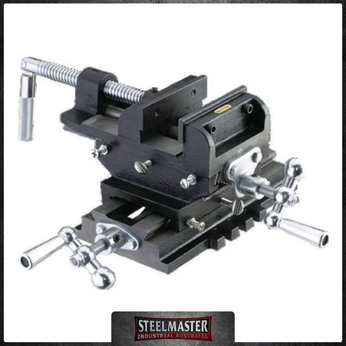 Compound Vice - 100mm Jaw Width. 2 Axis Positioning.