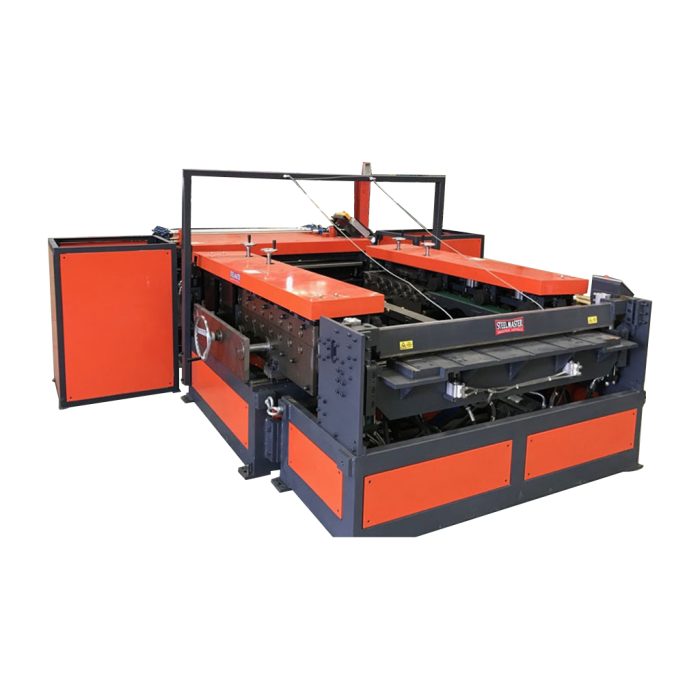 HVAC Duct Production Line. Model: SM-Auto Pro CAL-6-1.2-1600- Compact Series. 9 Function Heavy Duty