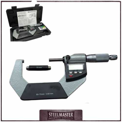Digital Micrometers - 50-75mm Range, Dual Reading, Metric & Imperial 11