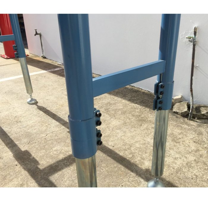 Roller Conveyor Legs. To Suit 290mm Wide x 715mm ~ 1050mm Adjustable Height - Image 7