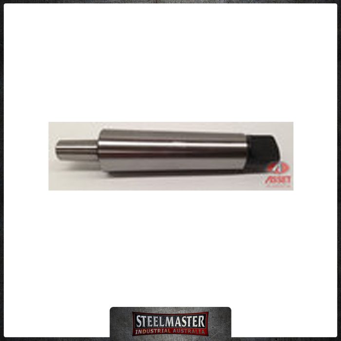 Drill Chuck Arbor - Morse Taper - MT4 / B18. Hardened & Ground