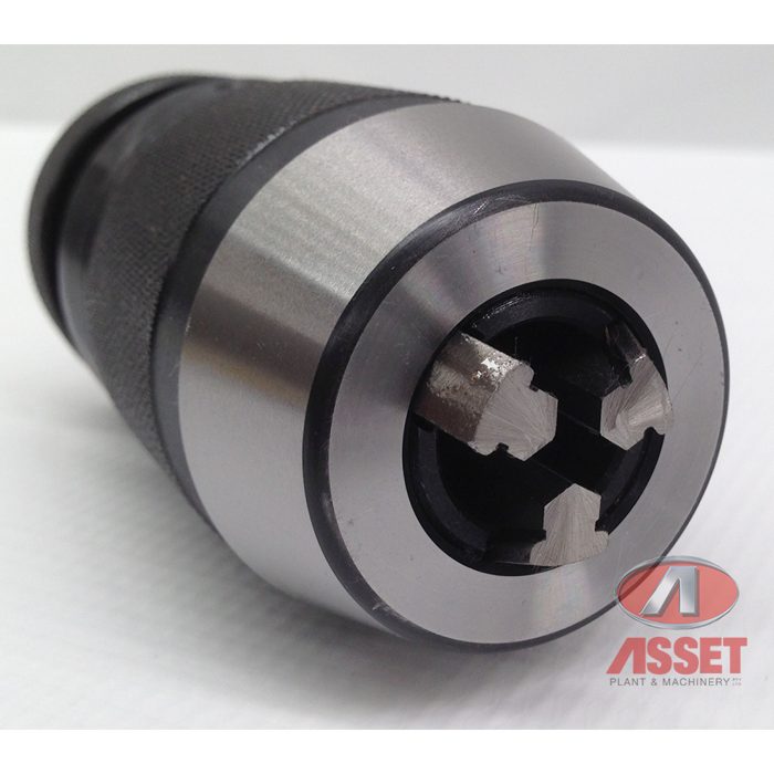 Keyless Drill Chuck B18. 3mm - 16mm Range. Knurled grips for easy use - Image 2