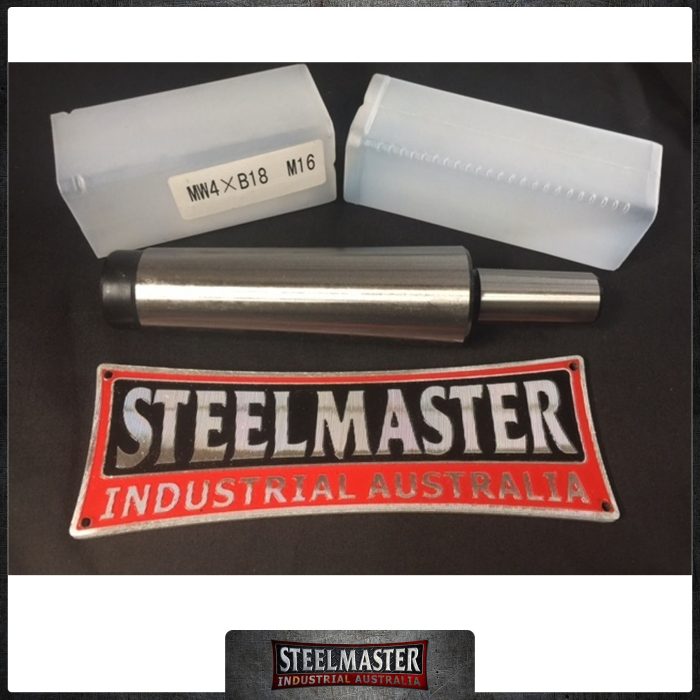 Drill Chuck Arbor - Morse Taper - MT4 / B18 Draw Bar Type