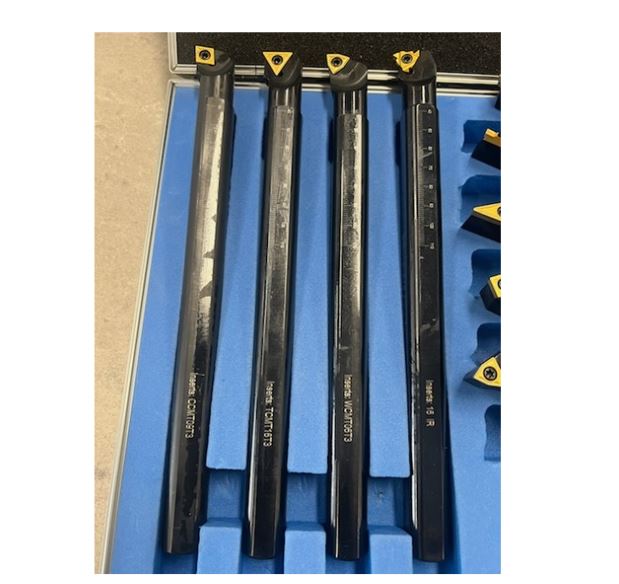 Carbide Turning Tool Set - 20mm Shank. Clamped Type. 9 Piece 4 Carbide Turning Tool Set - 20mm Shank. Clamped Type. 9 Piece - Image 4