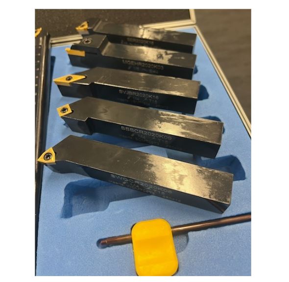 Carbide Turning Tool Set - 20mm Shank. Clamped Type. 9 Piece 7 Carbide Turning Tool Set - 20mm Shank. Clamped Type. 9 Piece - Image 7