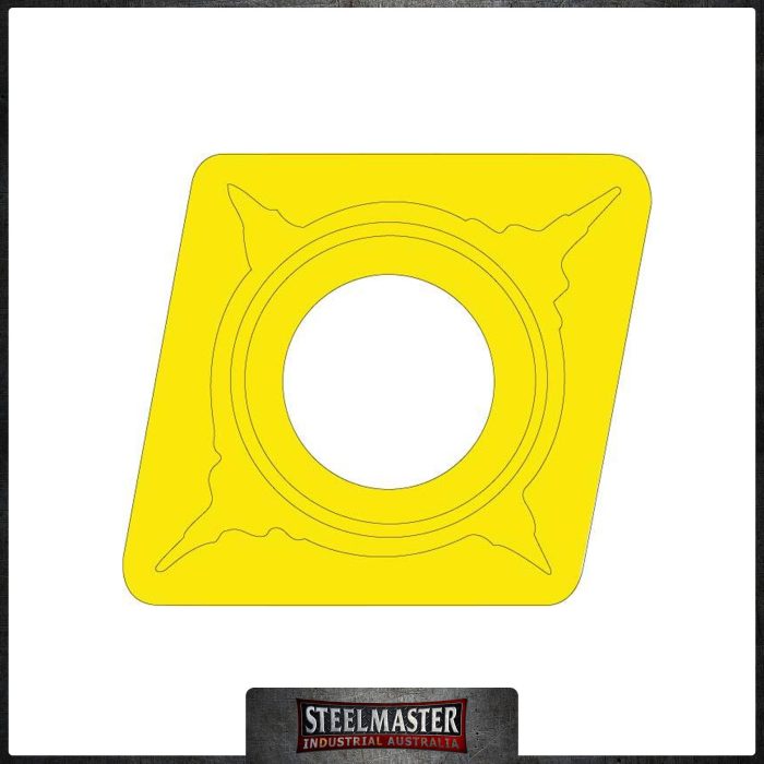 Insert Pack (10) To Suit Turning & Boring Negative - 12mm Edge - 0.8 Radius