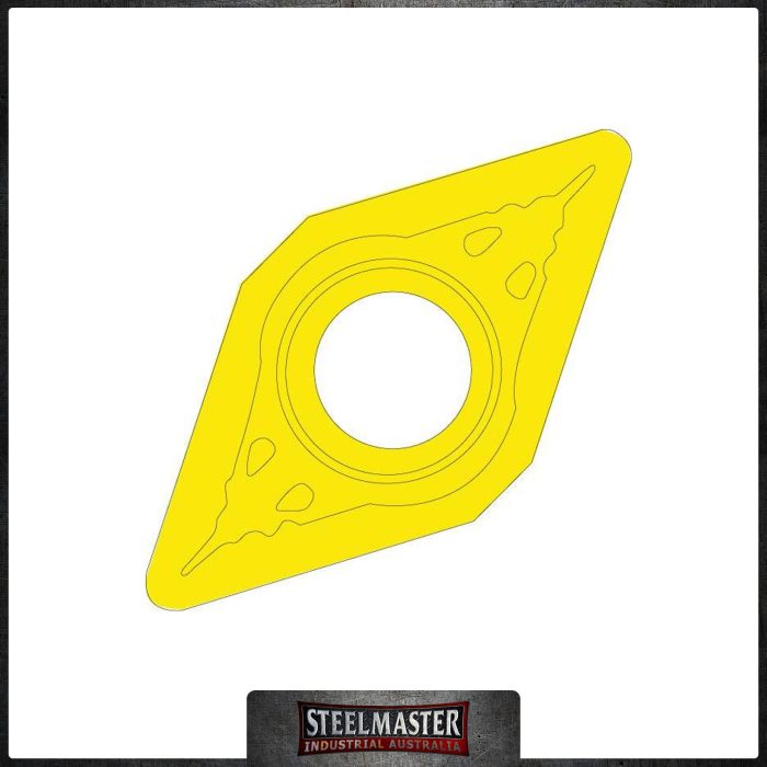 Insert Pack (10) To Suit Turning & Boring Positive - 11mm Edge - 0.4 Radius