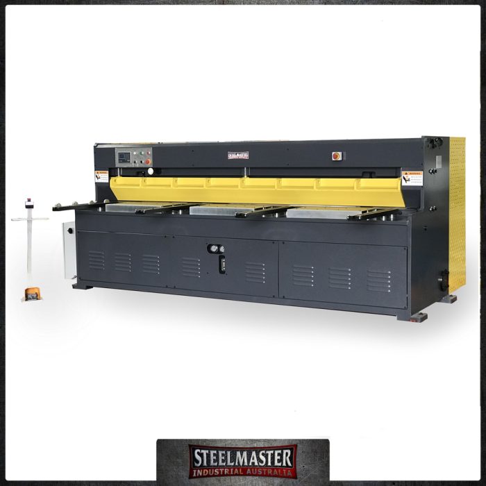 SM-STHS2506. Hydraulic Guillotine Steelmaster 2500mm x 6.0mm with Power Back Gauge