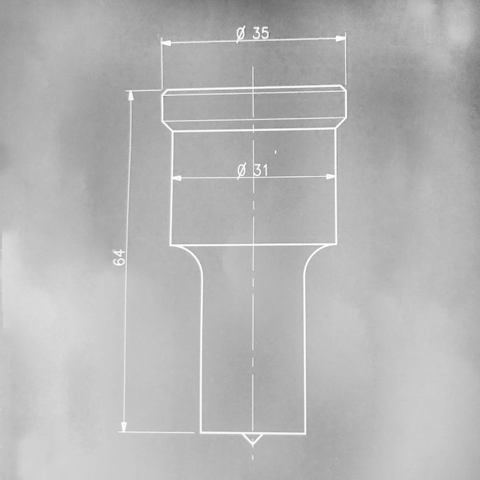 9184 Series 14mm x 25mm Slotted Punch - Image 4