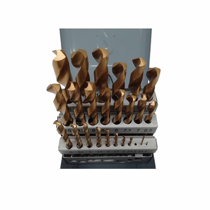 Drill Set - TiN Coated - 25 Piece. 1 - 13mm, 1 ~ 13 mm, 0.5 mm increments. - Image 2