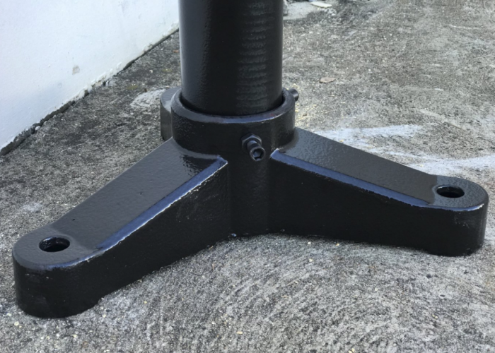 Roller Stands. Heavy Duty 52mm x 125mm V - Type Adjustable Height 580 - 970 high 200kg capacity - Image 6