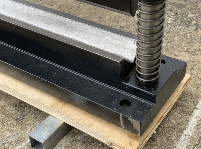 Pressbrake Bending Attachment – 450mm Long x 40mm Vee Opening, Spring Return - Image 5
