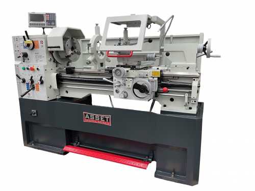 ASSET 1640TR – EURO Toolroom Precision Lathe. 1000mm Centres, 410mm Swing, 52mm Bore, 2 Axis DRO 5
