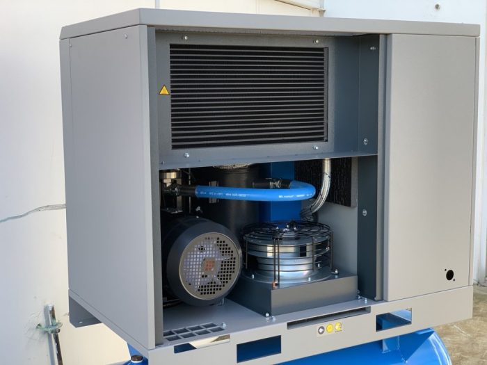 POWER SYSTEM 58cfm Rotary Screw Air Compressor & Air Dryer. Model: K-11-8 27DF, 11Kw (15 Hp). - Image 14