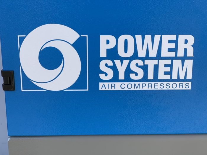 POWER SYSTEM 58cfm Rotary Screw Air Compressor & Air Dryer. Model: K-11-8 27DF, 11Kw (15 Hp). - Image 4