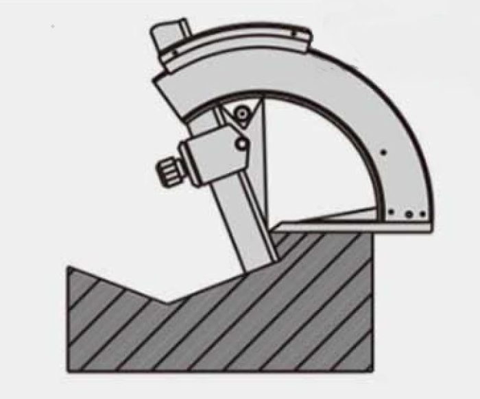 Vernier Universal Angle Ruler 0- 320 Degree - Image 7