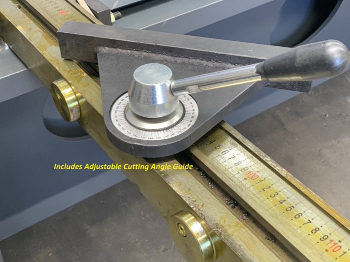 STEELMASTER -MS8-4008PSS. Guillotine Vari Rake 4000mm x 8mm Capacity, Rear Pneumatic Sheet Support - Image 6