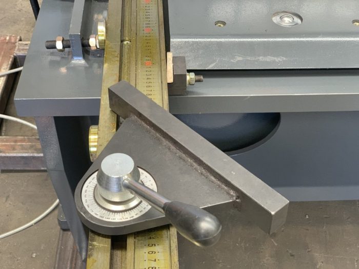 STEELMASTER -MS8-4008PSS. Guillotine Vari Rake 4000mm x 8mm Capacity, Rear Pneumatic Sheet Support - Image 19