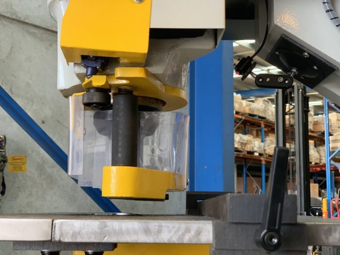 MULTI 165. Punch & Shear. Steelmaster 165Ton Hydraulic Double Cylinder, Punch, Shear. Crop & Notch. - Image 13