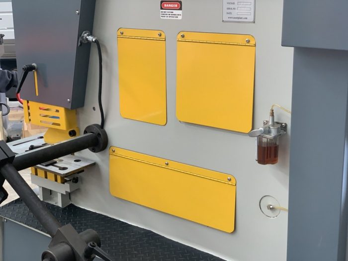 MULTI 165. Punch & Shear. Steelmaster 165Ton Hydraulic Double Cylinder, Punch, Shear. Crop & Notch. - Image 17
