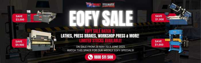Metalworking Machine Sale Australia